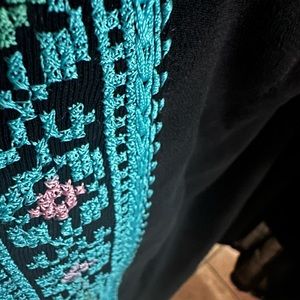 Palestinian Embroidered  women long shirt